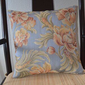 Hyacinth Accent Pillow, Handcrafted, 16 x 16 – New